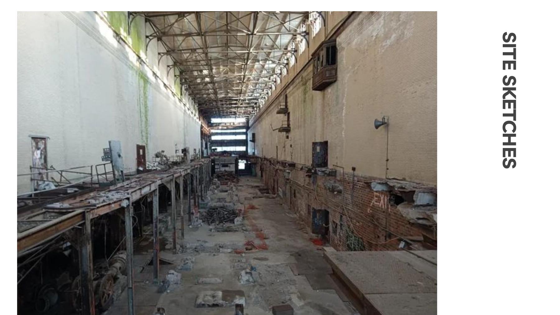 English Station slide 17 — existing power plant interior