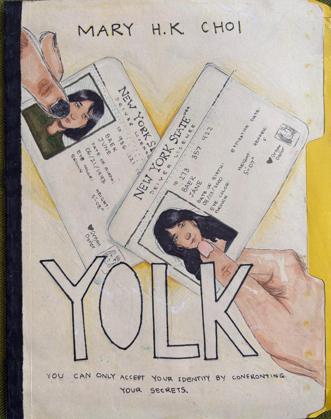 Yolk — book cover