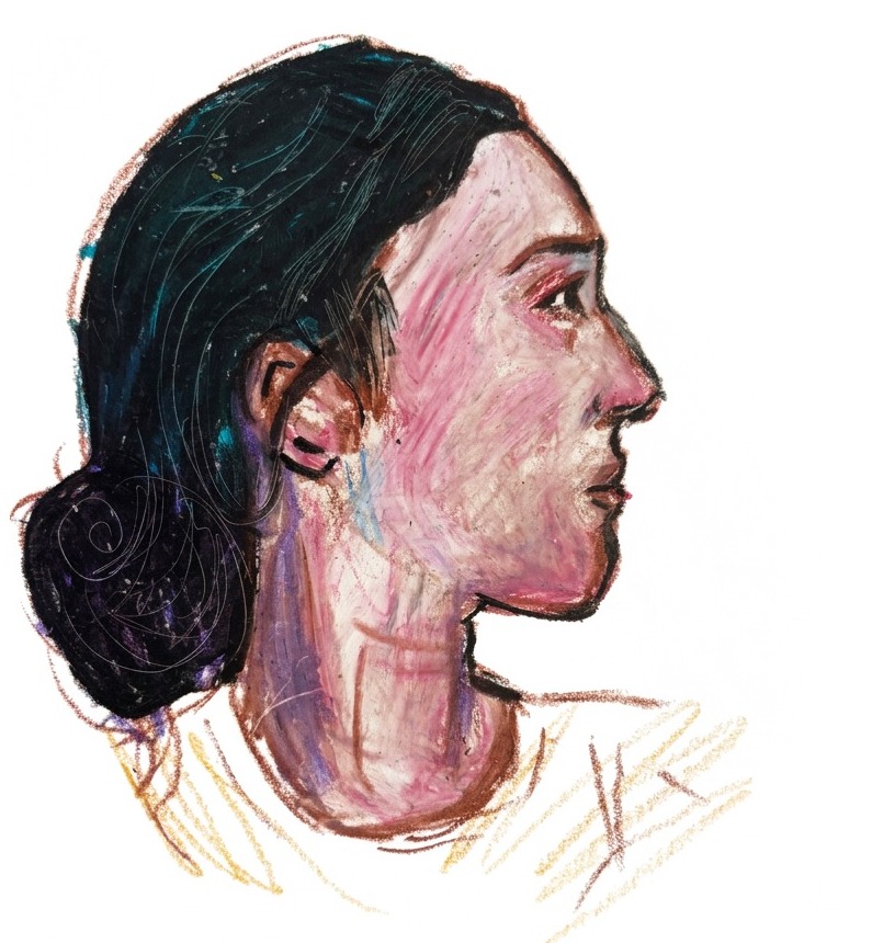 Profile in Pastel