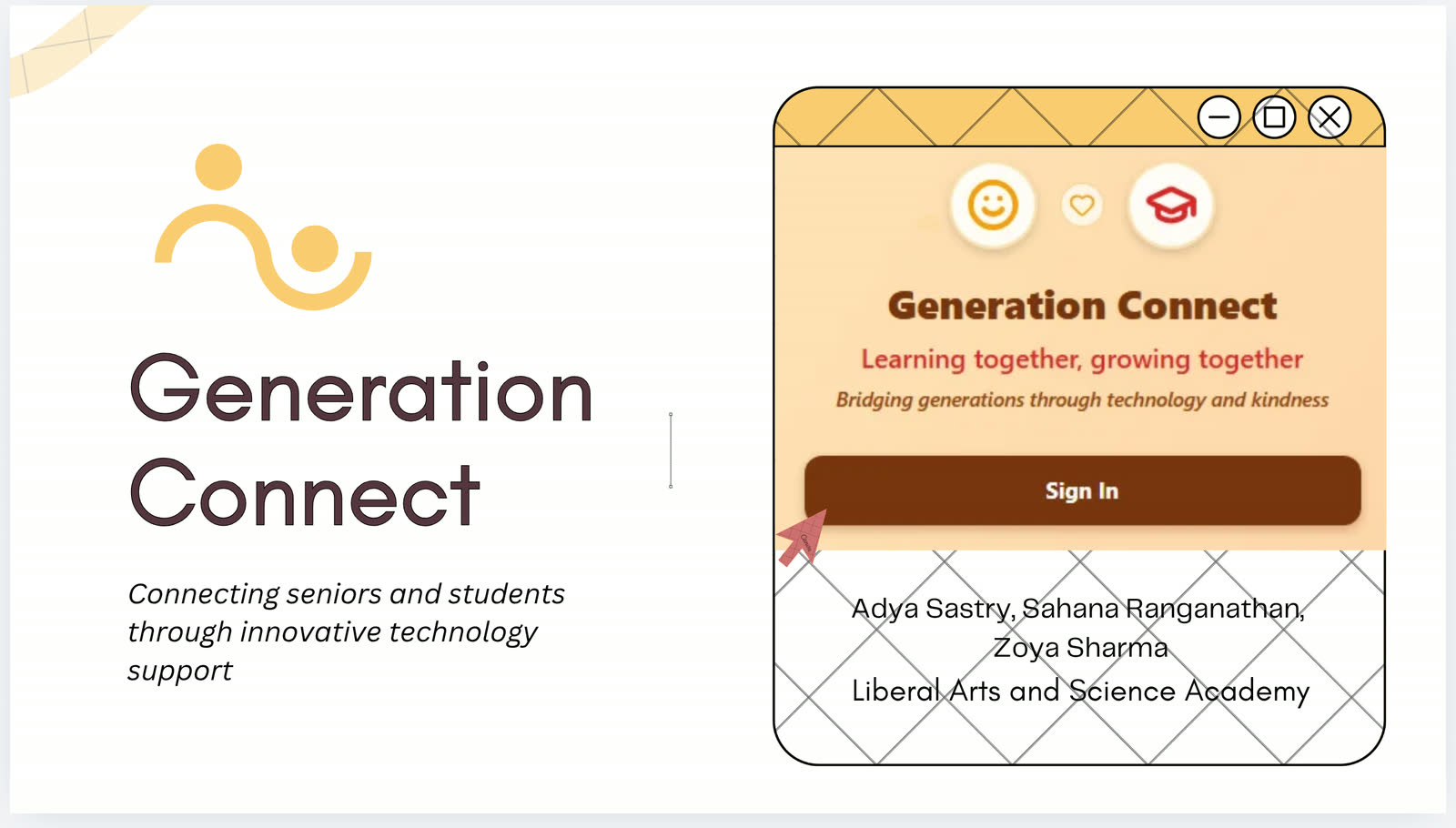 Generation Connect proposal cover